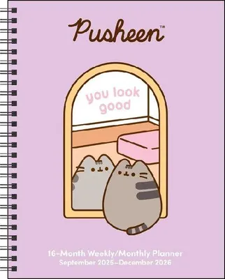 Produktbild von Pusheen 16-Month 2025-2026 Weekly/Monthly Planner Calendar