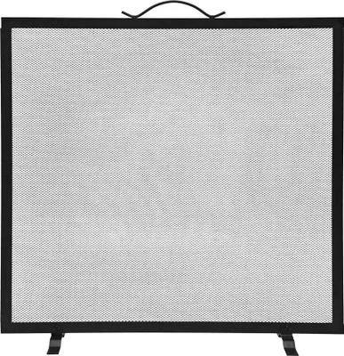 Produktbild von Quadratischer Funkenschutzgitter, Schwarz, 60 x 0,5 x 60 cm