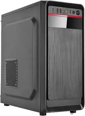 Zdjęcie produktu dla L-Link KLUSTER, Tower, PC, Czarny, micro ATX, Plastik, Stal, 16 cm
