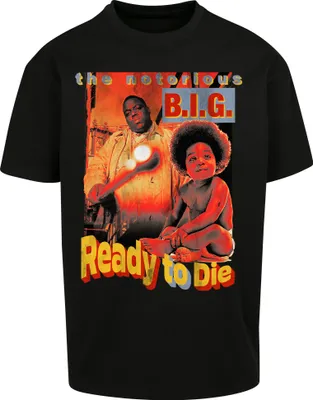 Produktbild von MT1820 - Biggie Ready To Die Oversize Tee black L