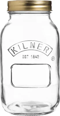 Zdjęcie produktu dla Słoik do przetworów Kilner z zakrętką 1 litr