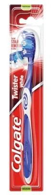 Obrázok produktu pre Colgate Twister Biela Stredne Tvrdá Zubná Kefka