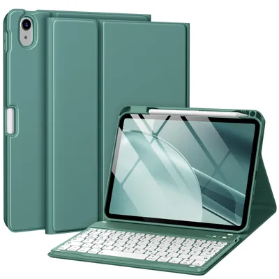 Zdjęcie produktu dla Etui z klawiaturą kompatybilne z modelami A16 (11. generacji) i 10. generacji, kolor jasnobrązowy