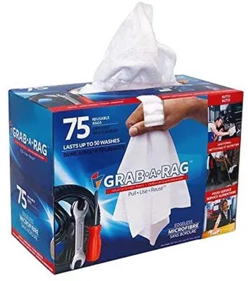 Produktbild von Famanu Mikrofasertücher 75 Stück - Ultra-absorbierend und waschbar