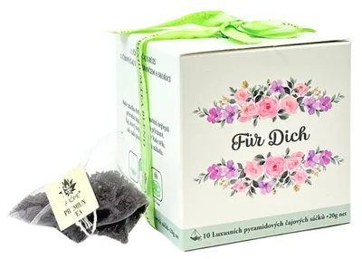 Zdjęcie produktu dla ARÔME Herbata w pudełku, czarna, 2 smaki po 5 sztuk, róża, pomarańcza i cynamon