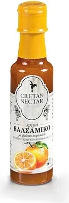 Produktbild von CRETAN NECTAR 01521 - Balsamico-Creme mit Orange von Chania Kreta 200ml