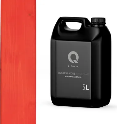 Produktbild von Holzimprägnierung | Karotten Orange 5 L  | 2 In 1 | Holzschutz |  Farbimprägnierung |  Imprägniermittel Holzschutz |mittel Imprägnierung Abperleffekt