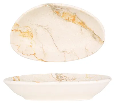 Imagen del producto de Bonna - Plato para servir - Granix - Porcelana - 15 x 8,5 cm (140 cc)