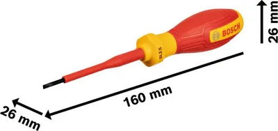 Immagine prodotto di Cacciavite Bosch VDE SL 2,5 (1600A02NC0)