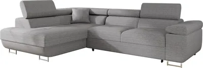 Produktbild von MIRJAN24 Ecksofa Torezio, Stilvoll Eckcouch mit Bettkasten und Schlaffunktion, Moderne Schlafsofa (Lux 05, Seite: Links)