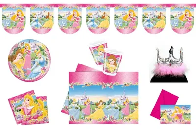 Obrázek produktu pro Sada na oslavu Disney Princess, vícebarevná