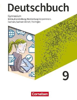 Produktbild von Deutschbuch Gymnasium 9. Schuljahr - Berlin, Brandenburg, Mecklenburg-Vorpommern, Sachsen, Sachsen-Anhalt und Thüringen - Schulbuch