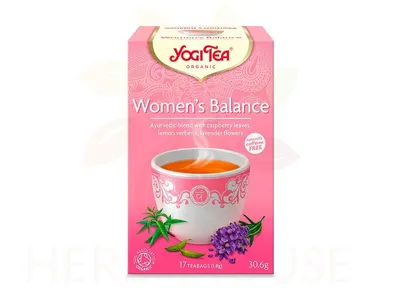 Obrázek produktu pro Yogi Tea®Ajurvédský čaj ženská rovnováha (17ks), 43313
