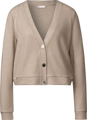 Produktbild von Street One cosy short jacket honey sand mel. 44