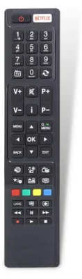 Produktbild von Ersatz Fernbedienung für Telefunken D43F287N4CW | L48U300M4CW | L65F249N3CW | L65F249N3CWI