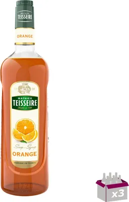 Image de Lot 3 - Teisseire - Sirop d'orange - 1l