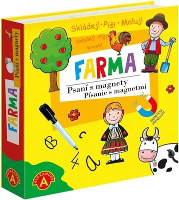 Obrázek produktu pro Psaní s magnety - Farma