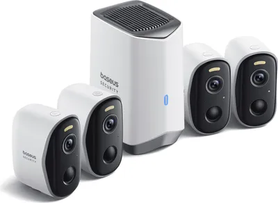Produktbild von Baseus Security N1 Plus Outdoor Kamera 2K 4-Cam Kit