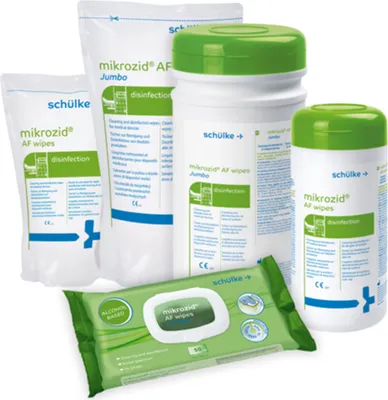 Produktbild von Mikrozid AF wipes Desinf.MP+Flächen Int Dose 150 St