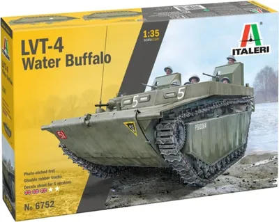 Produktbild von ITALERI IT6752 LVT-4 Water Buffalo (ETO)