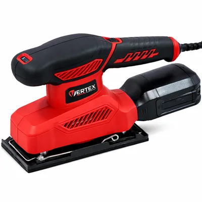 Zdjęcie produktu dla Szlifierka oscylacyjna, 300W, z regulacją oscylacji, czyszczarka do drewna, mebli, blatów, półek, wyrównuje powierzchnie, VERTEX