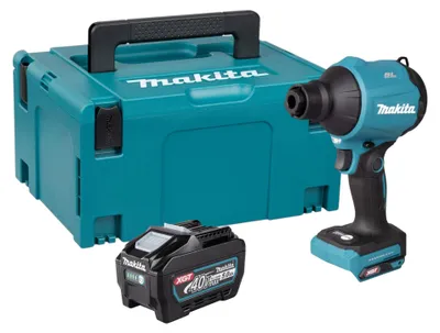 Zdjęcie produktu dla Makita AS 001 GT101 Akumulatorowa dmuchawa 40 V max. bezszczotkowa + 1x akumulator 5,0 Ah + Makpac – bez ładowarki