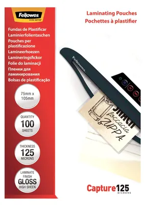 Image de Fellowes 5306901 pochette plastique 100 pièce(s)