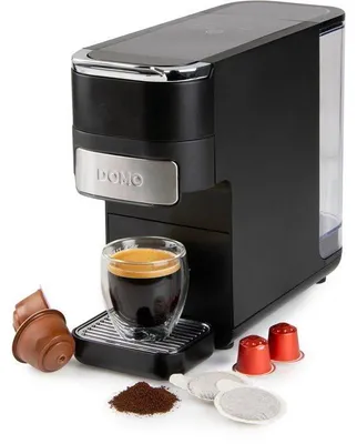 Obrázok produktu pre Espresso stroj 4 v 1 – DOMO – 1525 W – 1,5 l – čierny