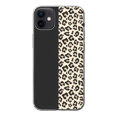 Produktbild von MuchoWow® Handyhülle Schutzhülle Hülle für iPhone 12 mini Tiere - Muster - Panther Silikon Softcase Handy Hülle - Bild