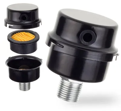 Produktbild von Luftfiltereinlass Für Kompressor 1/2" Metallgehäuse