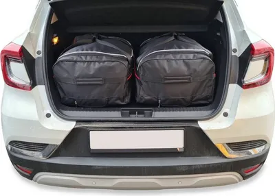Produktbild von Renault Captur Phev 2020+ Kofferraumtaschen Set 2 Stk