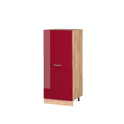Image de Vicco Armoire haute R-Line, 60 cm, Bordeaux brillant/Chêne doré