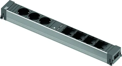Zdjęcie produktu dla BACHMANN CONF 3x CEE7/3 1x ładowarka USB