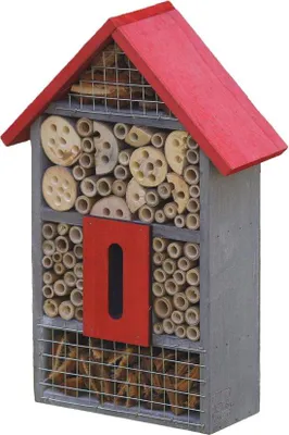 Produktbild von Famanu Insektenhotel für Hummeln, Wilde Bienen und Marienkäfer - Holz