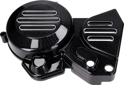 Produktbild von Lichtmaschinendeckel TUNR Zündungsdeckel carbon Optik für Derbi EBE, EBS