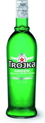 Produktbild von Trojka GREEN Vodka Likör 17% Vol. 0,7l