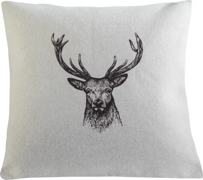 Produktbild von Kissenhülle - Cremeweiß - Polyester - 50 x 50 cm - mit Reißverschluss