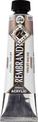 Immagine prodotto di Rembrandt colore acrilico in tubetto 40 ml viola perlato 821