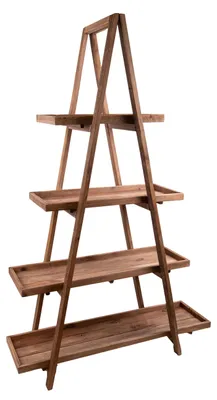 Immagine prodotto di Scaffale Portavasi 4 Livelli 120x43 H 182 cm Legno
