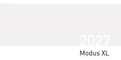 Produktbild von Taschenkalender Modus XL geheftet Einlage 2027