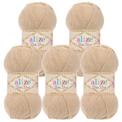 500g Alize Baby Best 310 beige