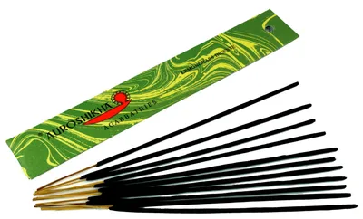 Produktbild von Auroshikha Räucherstäbchen - Lemongrass Incense, Grün, 23*3,5*0,3 cm, Indische Räucherstäbchen