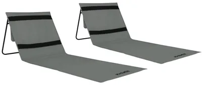 Produktbild von VirtuFit Strandmatte - Grau - 166 x 55 cm - 2 Stück