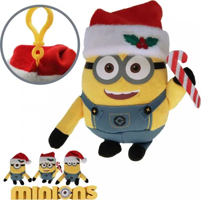 Produktbild von Plüsch Minions X-Mas, 1 Stück, sortierte Ware