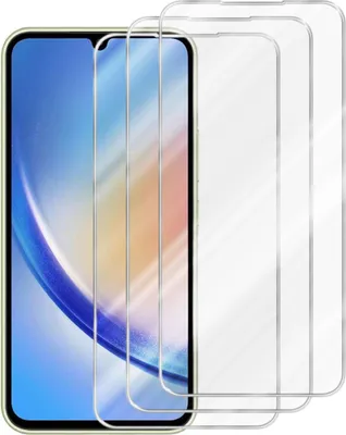 Zdjęcie produktu dla Cadorabo DE-163459-3, Samsung, Samsung Galaxy A34 5G, Przezroczysty, 3 szt.