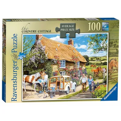 Zdjęcie produktu dla Ravensburger The Country Cottage, 1000 szt., Budynki