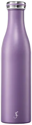 Edelstahl-Thermosflasche 0,75 l, staubiges Lila, Isolierflasche