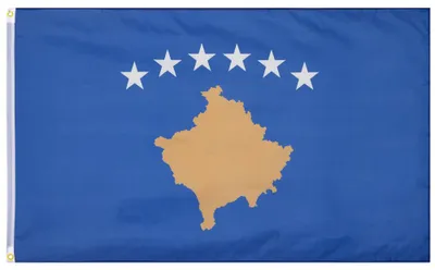 Produktbild von Einheitsgröße MW-49|Kosovo Flagge MUWO "Nations Together" 90 x 150 cm