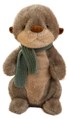 Produktbild von Otter Kuscheltier 26cm Plüschtier Wurfkissen Dekokissen Simulation Weich Baby Geschenk Weihnachten
