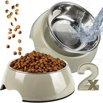 Obrázok produktu pre Miska pre psov, stredná veľkosť, 350 ml, protišmyková, pre psov